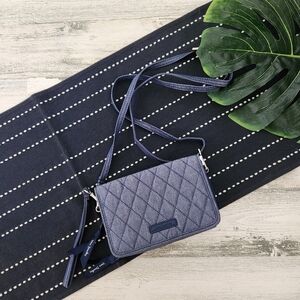 Vera Bradley 3-N-1 Crossbody Bag Moonlight Navy RFID